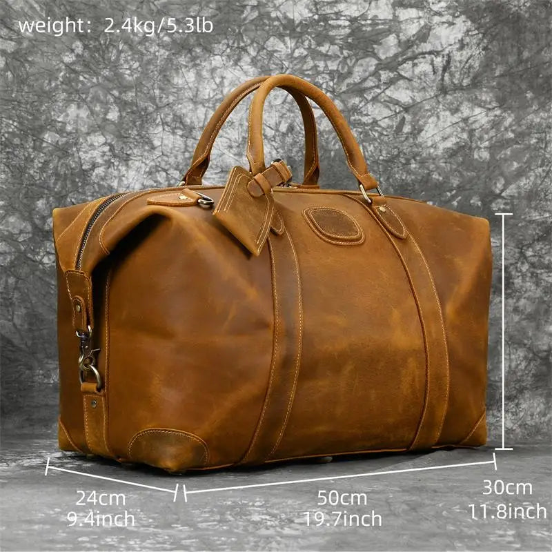 Sac de Voyage Cuir Homme Luxe