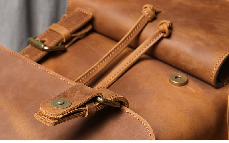 Sac a Dos Cuir Veritable Homme