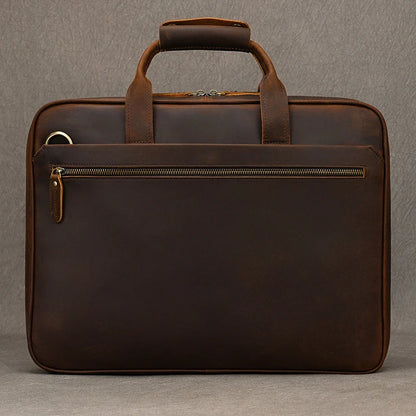 Sac Ordinateur Homme Cuir Marron