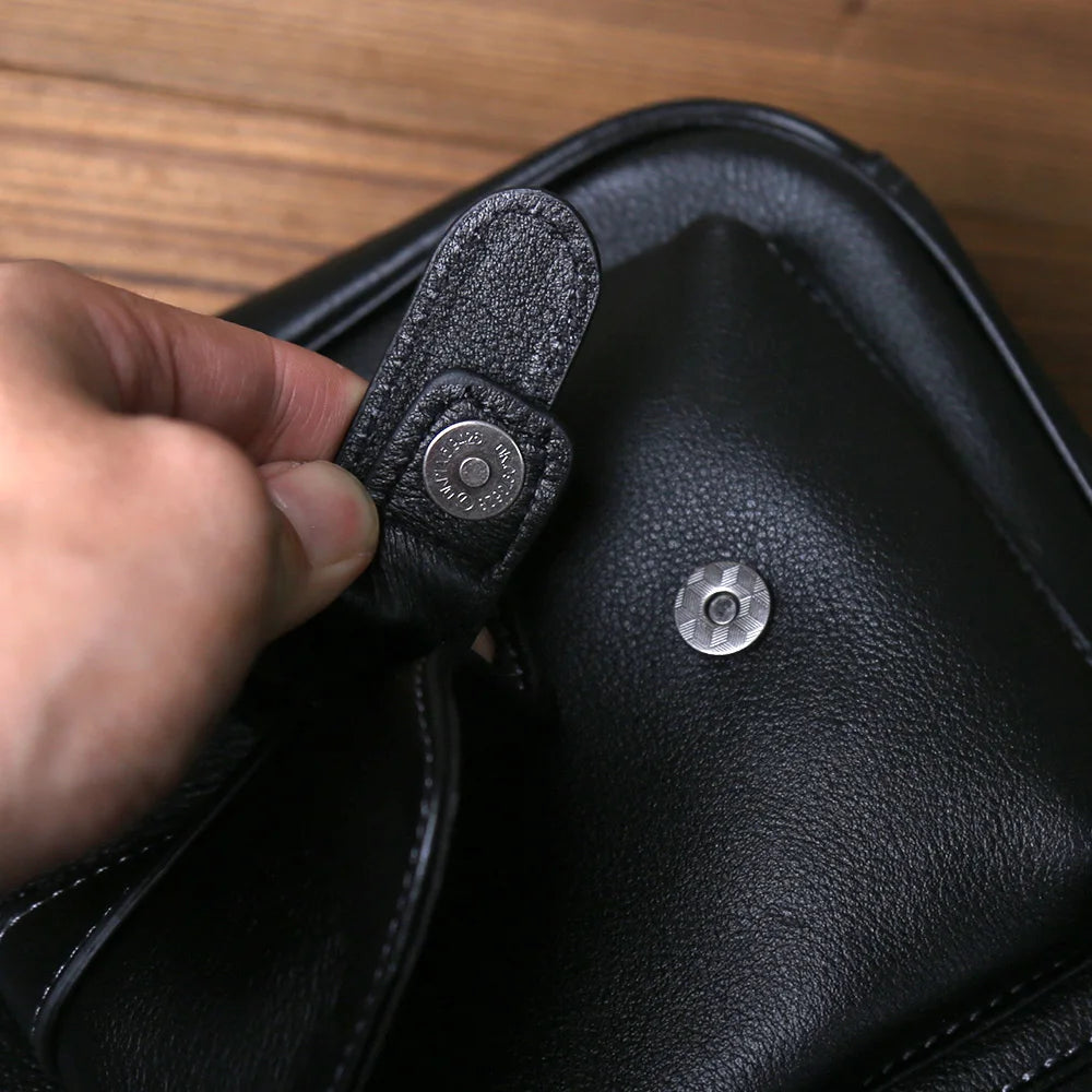 Sac Besace en Cuir Homme