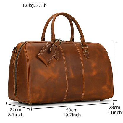 Sac de Voyage pour Homme en Cuir