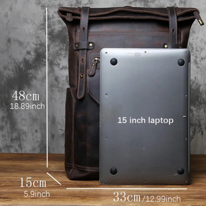Sac a Dos Cuir Vintage Homme