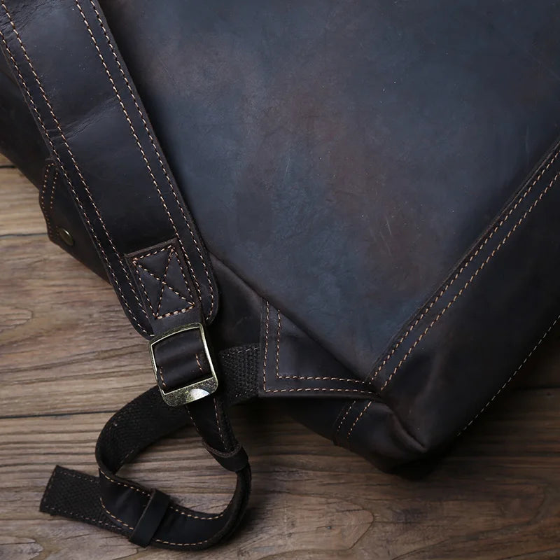 Sac a Dos Cuir Vintage Homme