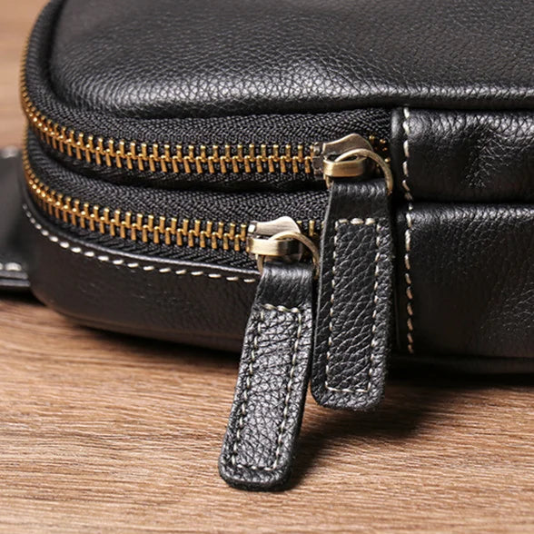 Sacoche Banane Cuir pour Homme