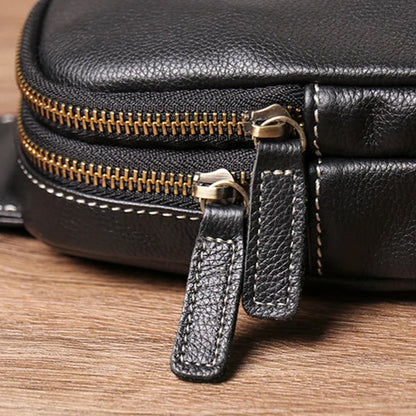 Sacoche Banane Cuir pour Homme