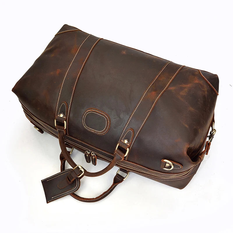 Sac de Voyage Cuir Homme Luxe
