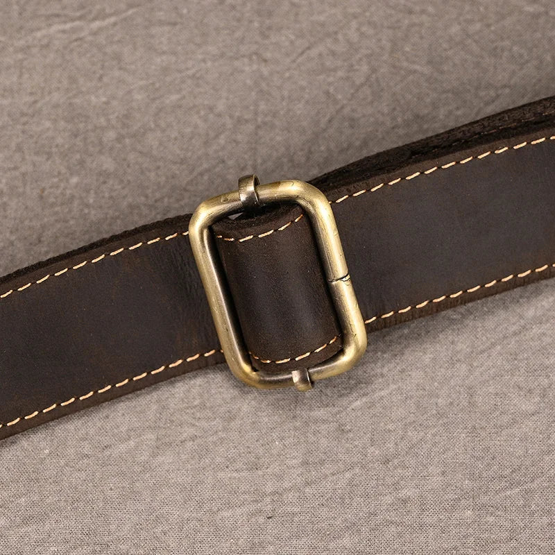 Sac Banane Homme Cuir Marron
