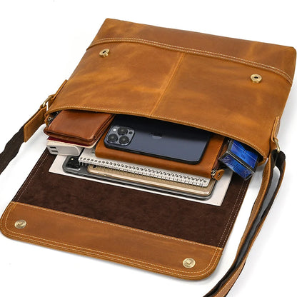 Sac en Bandoulière en Cuir pour Homme