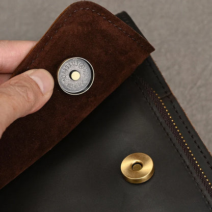 Sac Ordinateur en Cuir Homme Sergio