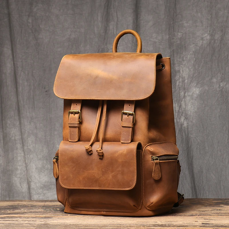 Sac a Dos Cuir Veritable Homme