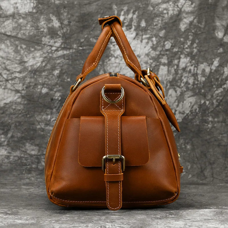 Sac en Cuir de Voyage pour Homme