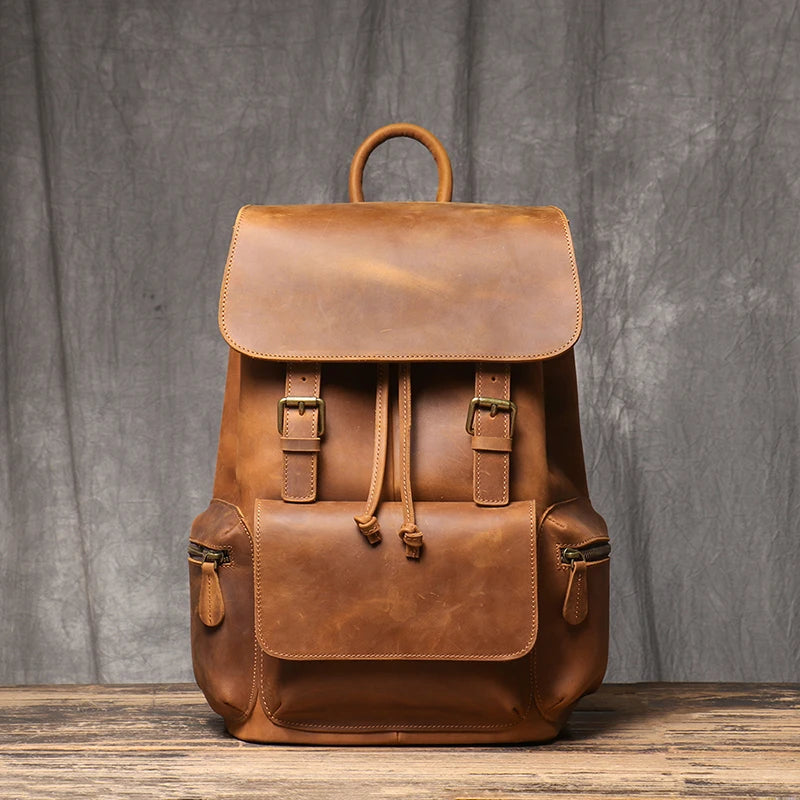 Sac a Dos Cuir Veritable Homme