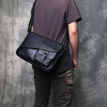 Sac Besace en Cuir Homme