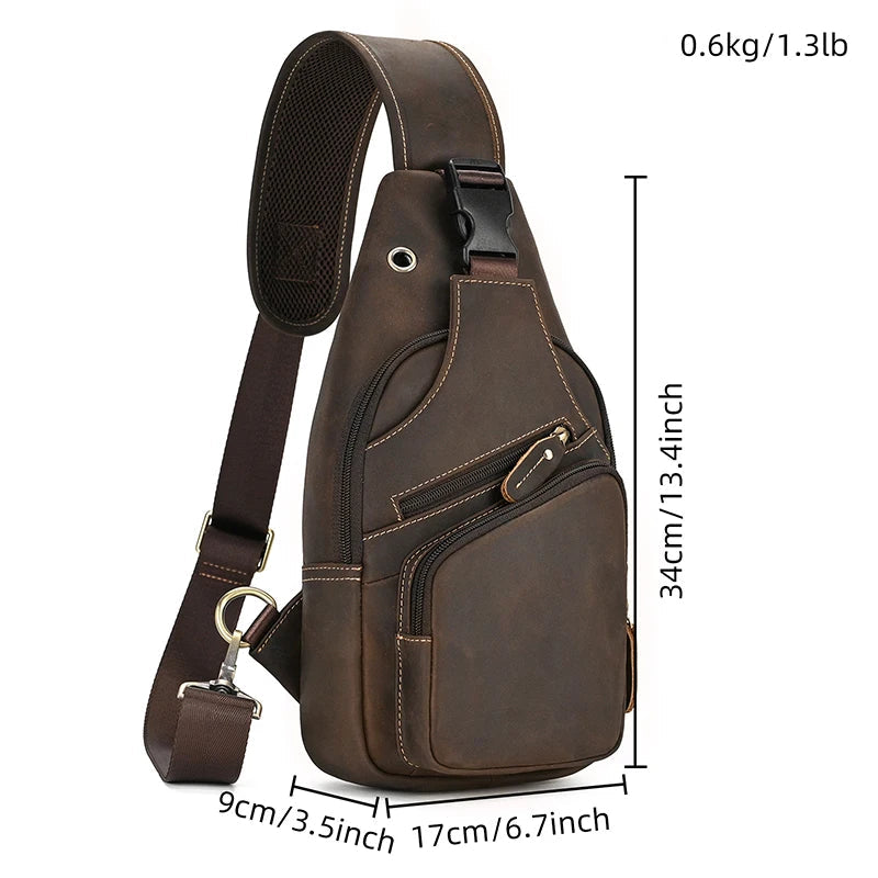 Sac Banane Cuir pour Homme